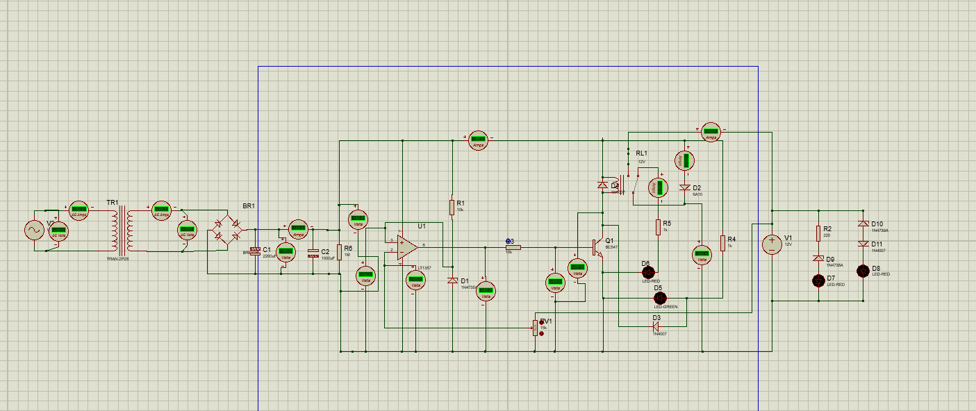 Auto Cut-Off Charger Circuit